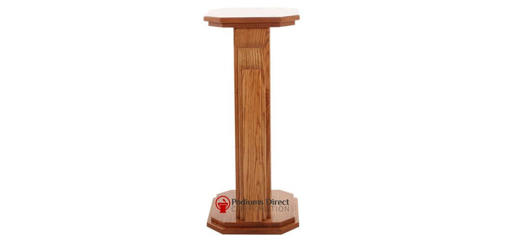 Flower Stands 708 Proclaimer-Side View-Tithe Boxes, Baptismal Font, Flower Stands, and Offering Tables-Podiums Direct