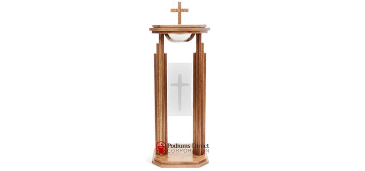 Baptistmal Font 709 Proclaimer-Tithe Boxes, Baptismal Font, Flower Stands, and Offering Tables-Podiums Direct