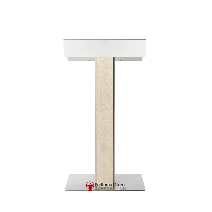 Contemporary Lectern and Podium Y-55-Front View 3-Contemporary Lecterns and Podiums-Podiums Direct