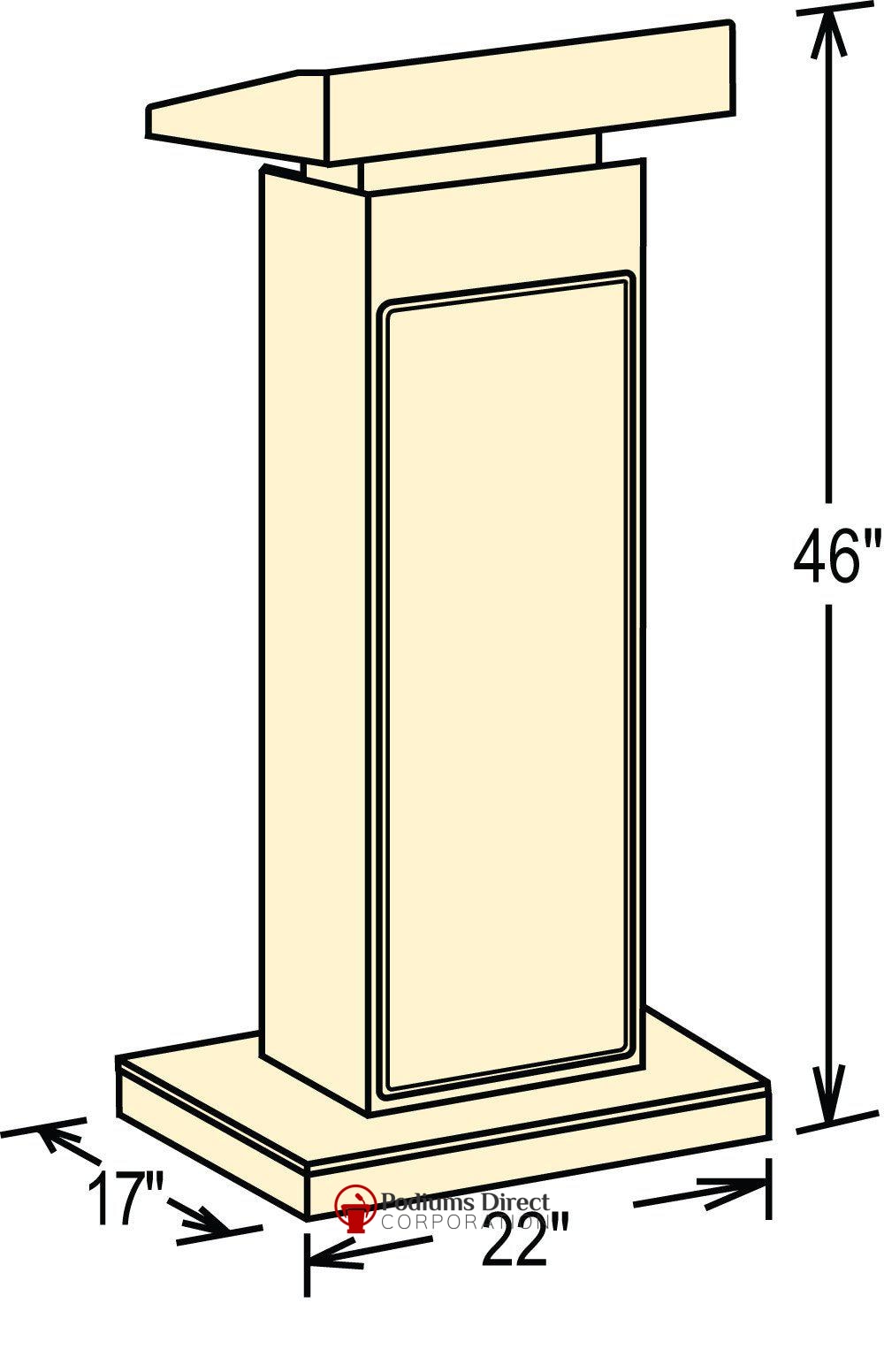 Sound Lectern 800X Oklahoma Sound "The Orator" Fixed Height