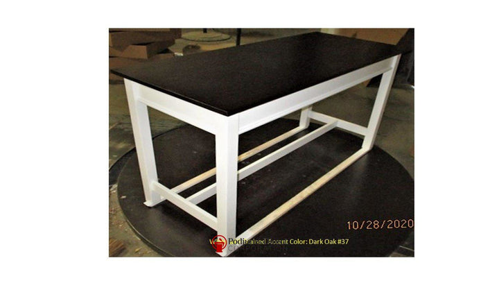 Communion Table NO 815-Communion Tables and Altars-Angle View-Podiums Direct
