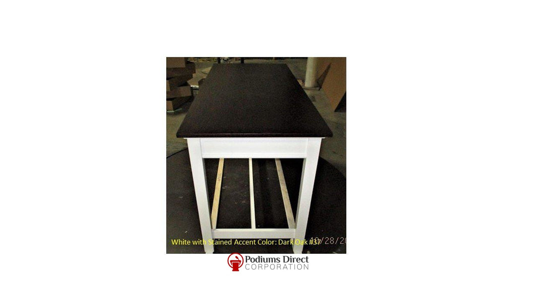 Communion Table NO 815-Communion Tables and Altars-Side View-Podiums Direct
