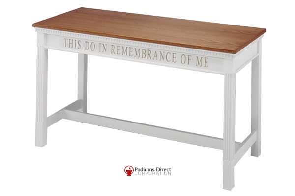 Communion Table NO 825-Communion Tables and Altars-Podiums Direct