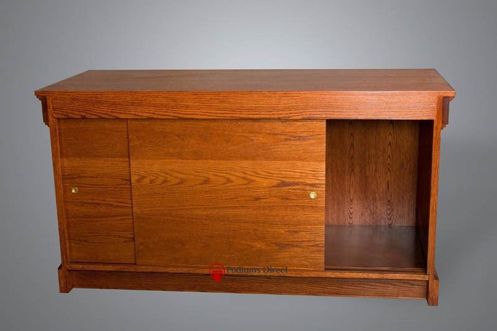 Communion Table NO 900 Closed Style-Back View-Communion Tables and Altars-Podiums Direct