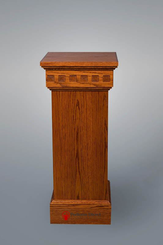 Church Pulpit Set NO 900W-NO 900 Flower Stand-Pulpit Sets-Podiums Direct