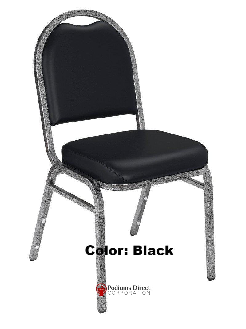 Banquet Chair Model 9200 Dome Vinyl Padded Stack