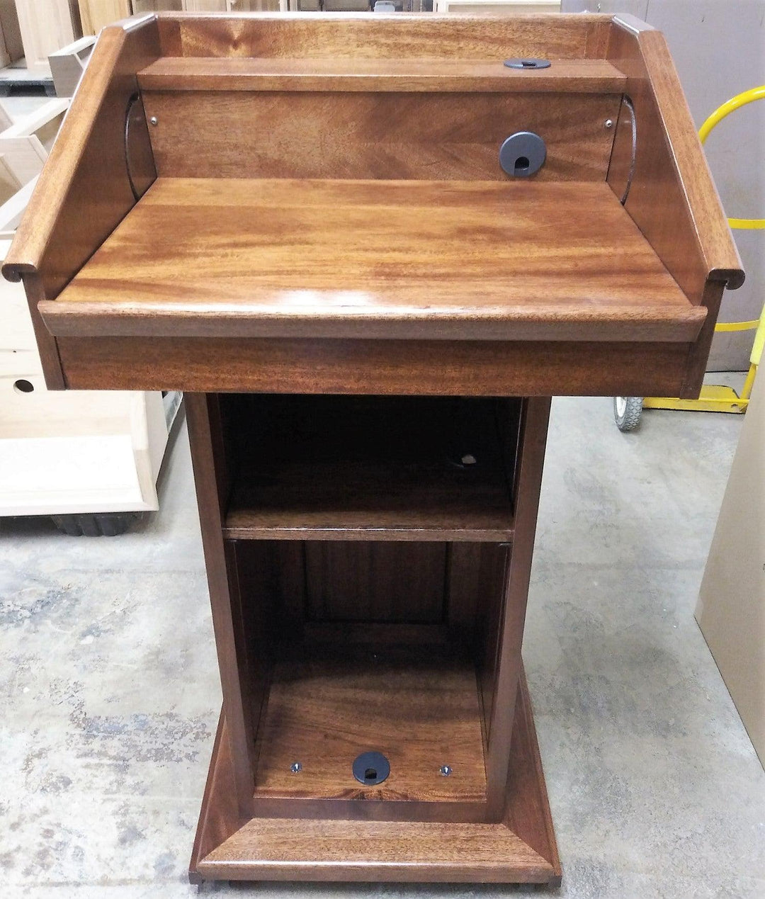 Handcrafted Solid Hardwood Lectern CLR235 Counselor - FREE SHIPPING!