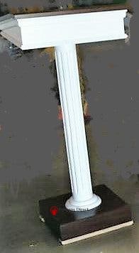 Church Wood Pulpit Custom No. 5SS Speaker Stand - FREE SHIPPING!