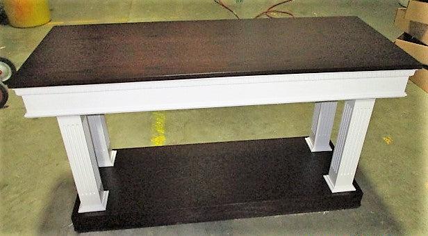 Communion Table NO 8405 Open Style-Communion Tables and Altars-Back-Podiums Direct