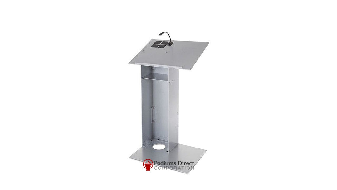 Contemporary Lectern and Podium K-1-with Reading Light-Contemporary Lecterns and Podiums-Podiums Direct