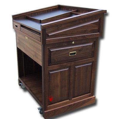 Multimedia Lectern Empire-Side View-Multimedia Podiums and Lecterns-Podiums Direct