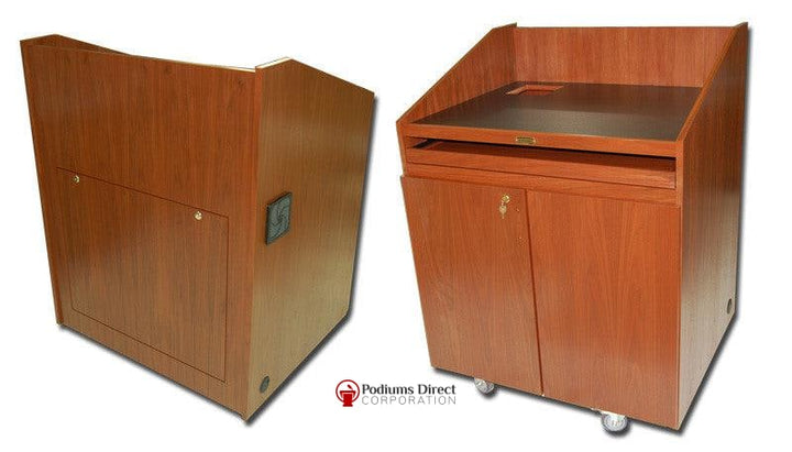 Multimedia Lectern Authority-Multimedia Podiums and Lecterns-Podiums Direct