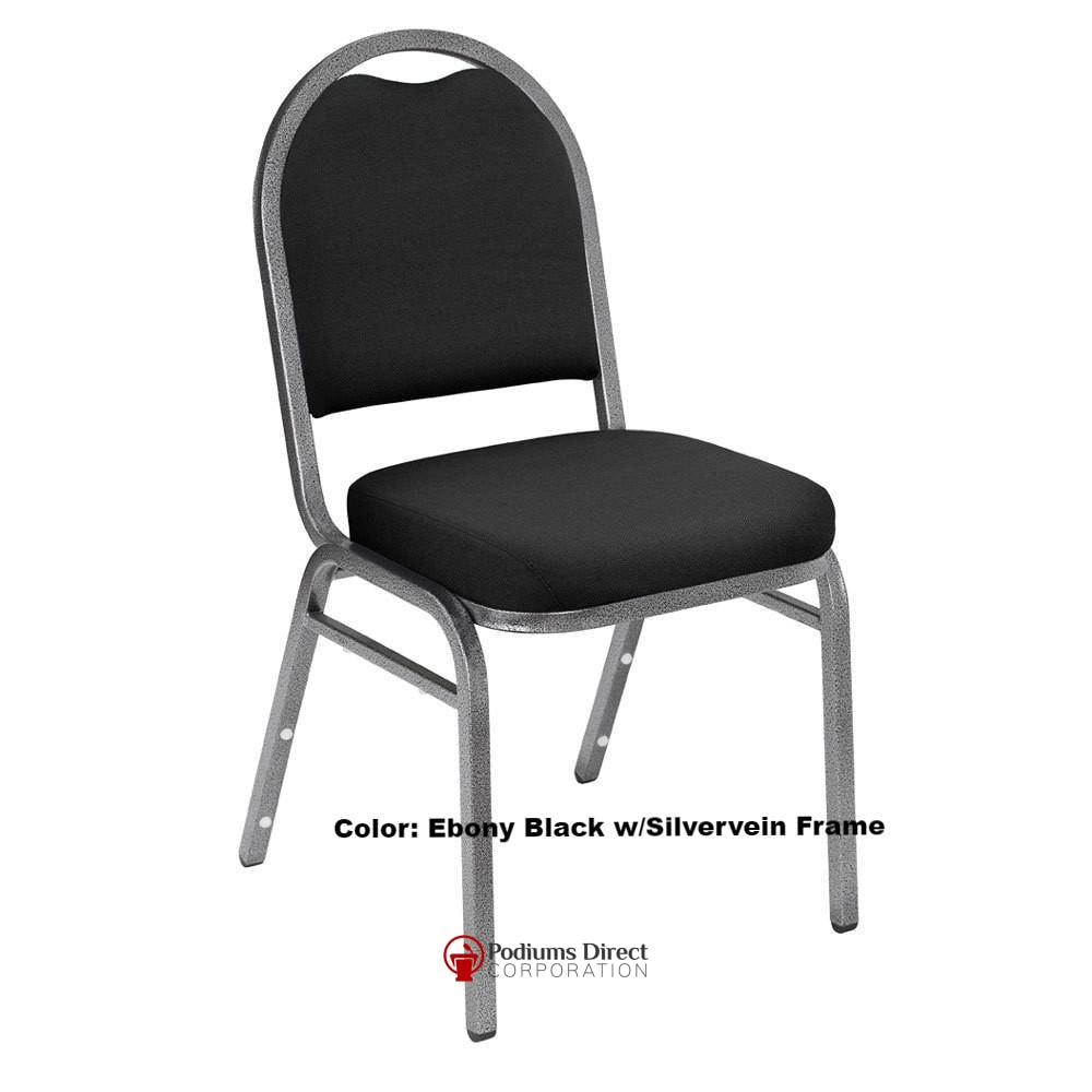 Banquet Chair Model 9260 Dome Fabric with Pattern Padded Stack