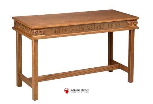 Communion Table NO 505-Communion Tables and Altars-Podiums Direct