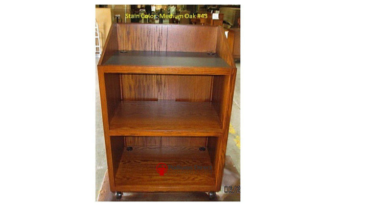 Handcrafted Solid Hardwood Lectern Spartan-Back-Handcrafted Solid Hardwood Pulpits, Podiums and Lecterns-Podiums Direct