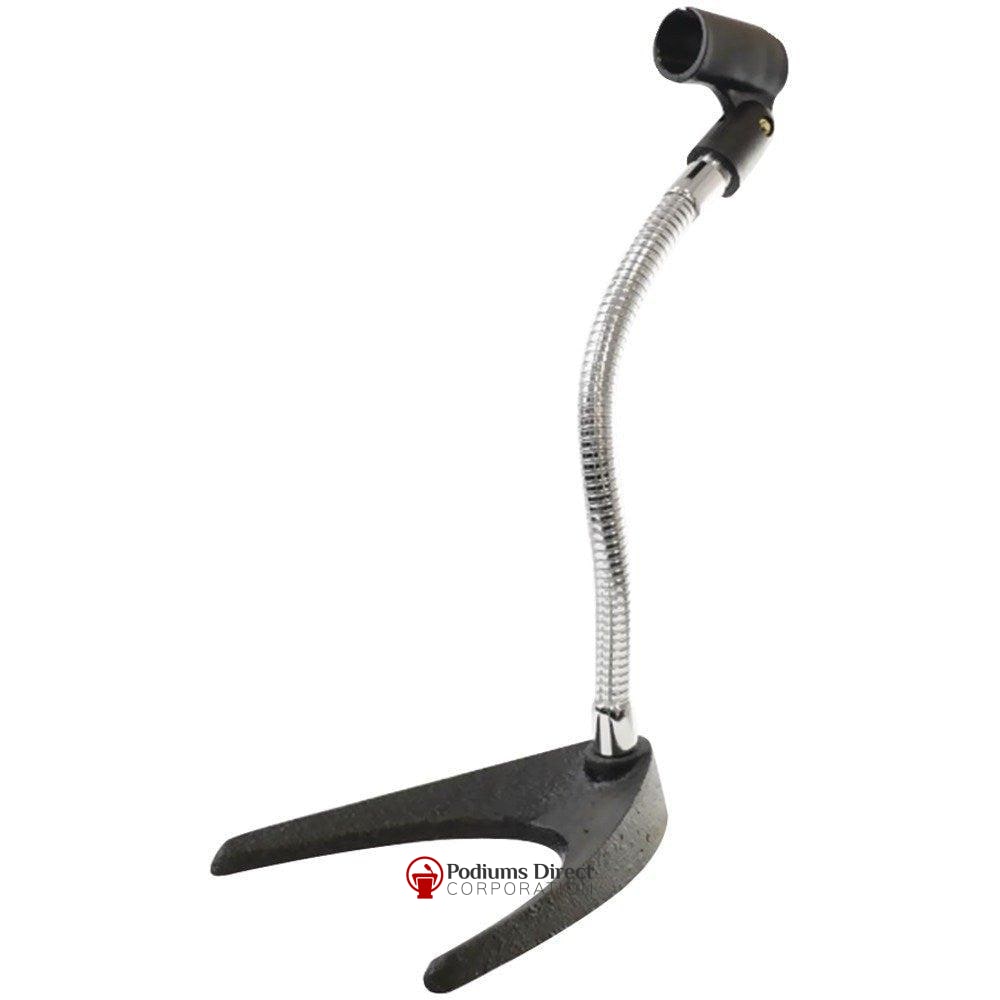 U-Base Gooseneck Desktop Microphone Stand-Wireless Microphones and Lights, Podium and Lectern Options-Podiums Direct