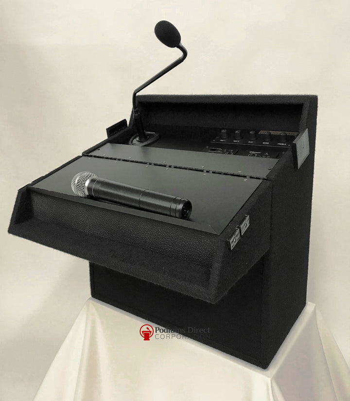 Tabletop Soundcraft Sound Lectern R750 Announcer-Tabletop Lecterns-Podiums Direct