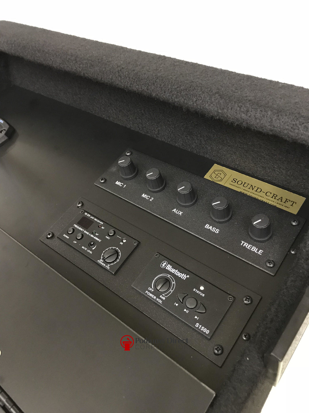 Tabletop Soundcraft Sound Lectern R750 Announcer-Control Panel-Tabletop Lecterns-Podiums Direct