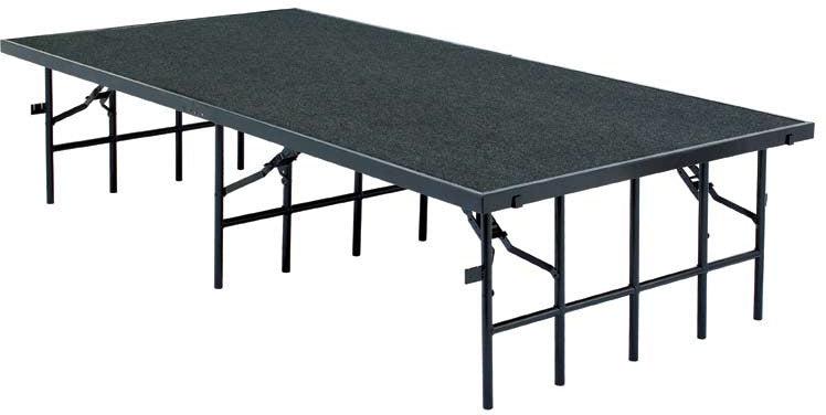 S488C Portable Stage W/Carpet By National Public Seating