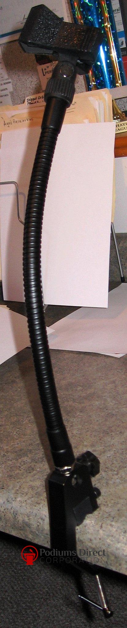 TM01 Clamp-On Flexible Mic Mounting Kit-GooseNeck-Wireless Microphones and Lights, Podium and Lectern Options-Podiums Direct