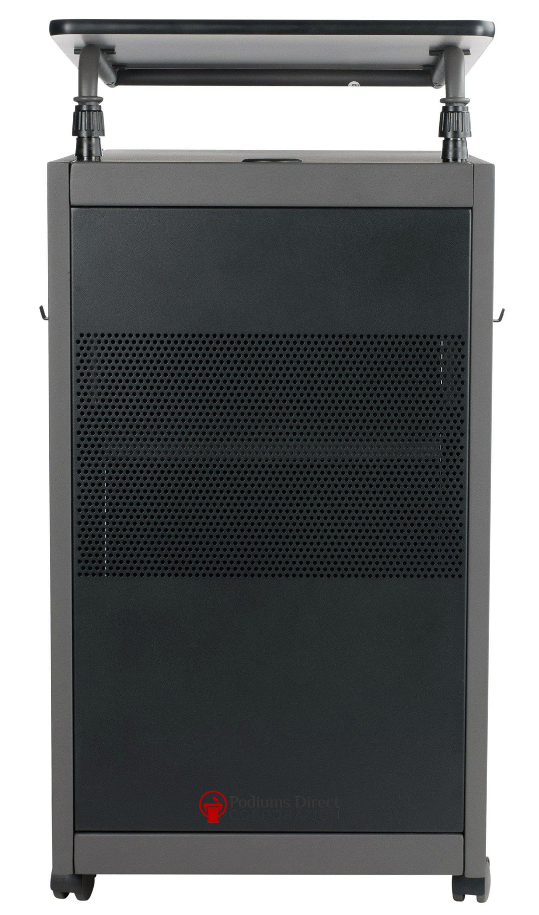 Non Sound Lectern Oklahoma Sound WorkPod Lectern-Front View-Podiums Direct