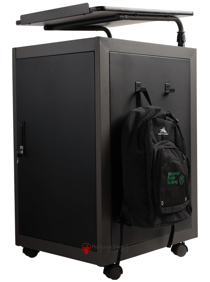 Non Sound Lectern Oklahoma Sound WorkPod Lectern-Side View 3-Podiums Direct