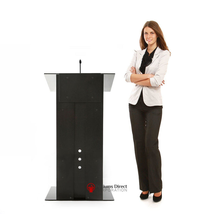 Contemporary Lectern and Podium K-3-Close Up-Contemporary Lecterns and Podiums-Podiums Direct