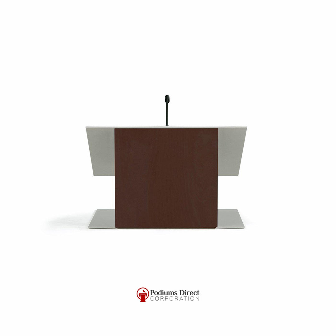 Contemporary Table Top Lectern K-9-Mahogany-Contemporary Lecterns and Podiums-Podiums Direct