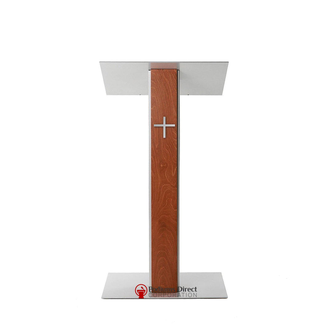 Contemporary Lectern and Podium Y-5-With Optional Cross-Contemporary Lecterns and Podiums-Podiums Direct