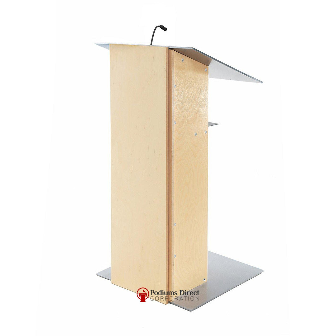 Contemporary Lectern and Podium K-2-Side View-Contemporary Lecterns and Podiums-Podiums Direct