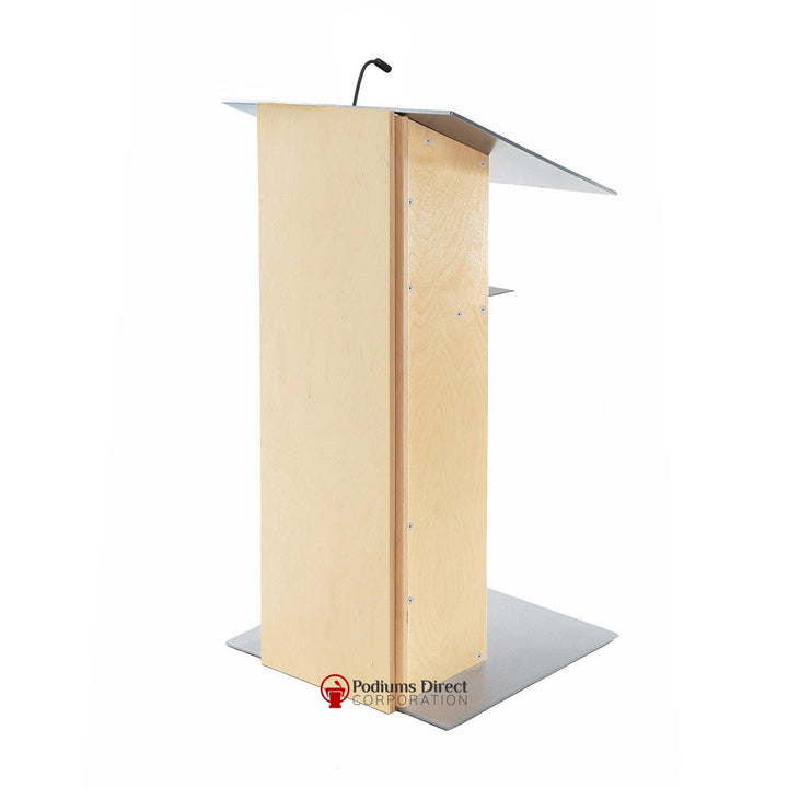 Contemporary Lectern and Podium K-2-Side View-Contemporary Lecterns and Podiums-Podiums Direct