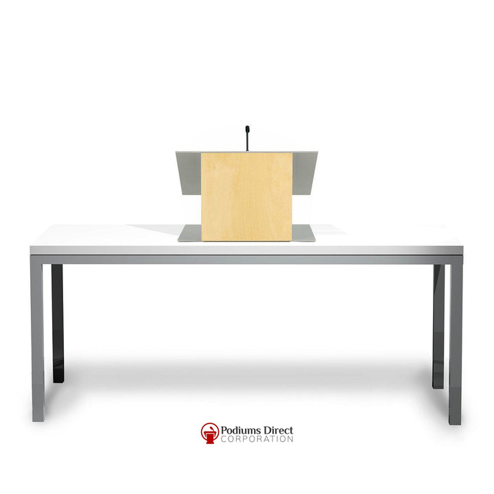 Contemporary Table Top Lectern K-9-Front View-Contemporary Lecterns and Podiums-Podiums Direct