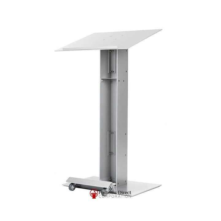 Contemporary Lectern and Podium Y-5-Optional Base with Wheels-Contemporary Lecterns and Podiums-Podiums Direct