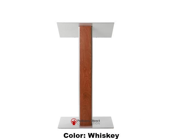 Contemporary Lectern and Podium Y-5-Front View-Contemporary Lecterns and Podiums-Podiums Direct