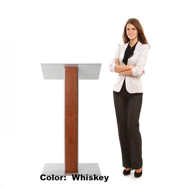Contemporary Lectern and Podium Y-5-Close Up-Contemporary Lecterns and Podiums-Podiums Direct