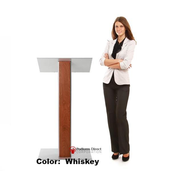 Contemporary Lectern and Podium Y-5-Close Up-Contemporary Lecterns and Podiums-Podiums Direct