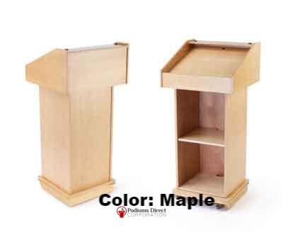Non Sound Lectern "The Hope"-Maple-Non Sound Podiums and Lecterns-Podiums Direct