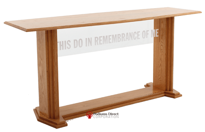 Church Pulpit Set 702-Communion Table 707-Pulpit Sets-Podiums Direct
