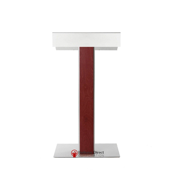 Contemporary Lectern and Podium Y-55-Front View 2-Contemporary Lecterns and Podiums-Podiums Direct