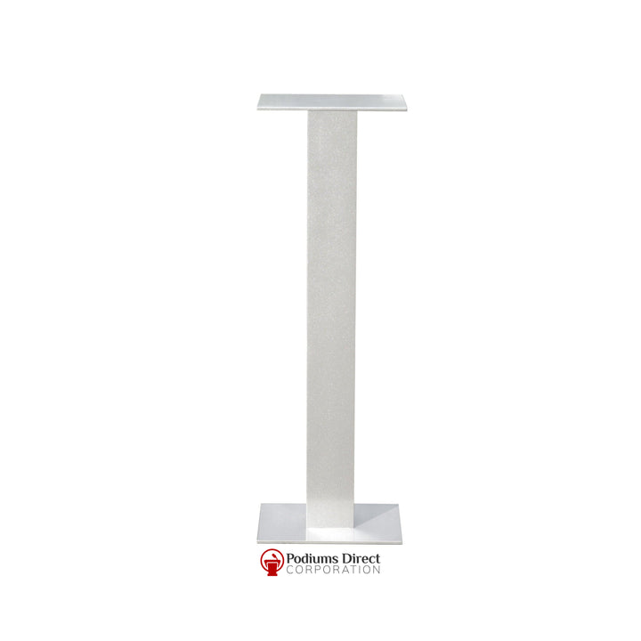 Contemporary Aluminum Side Table TA3-Tithe Boxes, Baptismal Font, Flower Stands, and Offering Tables-Podiums Direct
