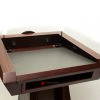 Handcrafted Solid Hardwood Pulpits, Podiums and Lecterns-Top View-Handcrafted Solid Hardwood Lectern StateMan Non-Sound-Podiums Direct