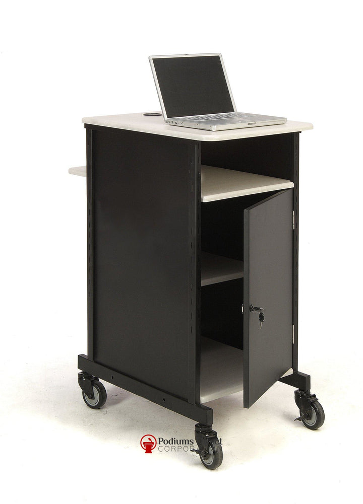 Presentation AV Cart PRC400 Oklahoma Sound Jumbo-Presentation AV Tablet Laptop Carts and Plasma LCD Stands-Podiums Direct
