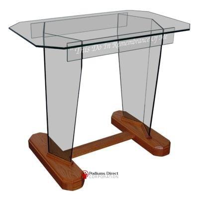 Church Pulpit Set NC26/NC26G Prestige 5 PANEL-NC4 48 Inch Communion Table-Pulpit Sets-Podiums Direct