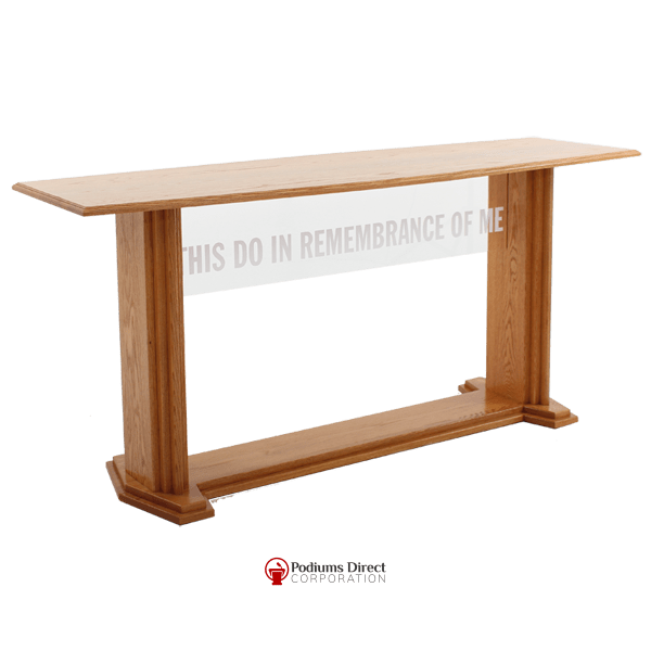Church Pulpit Set 703 Proclaimer-Communion Table 707-Pulpit Sets-Podiums Direct