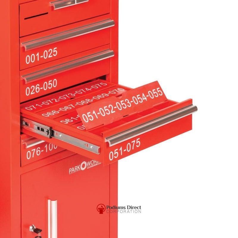 Valet Podium With 100 Key Slot Cabinet - FREE SHIPPING!