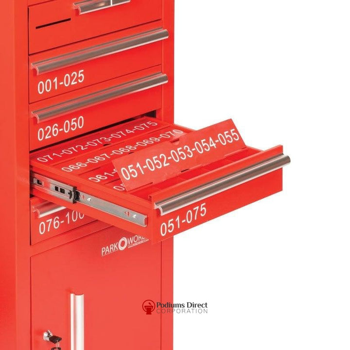 Valet Podium With 100 Key Slot Cabinet - FREE SHIPPING!