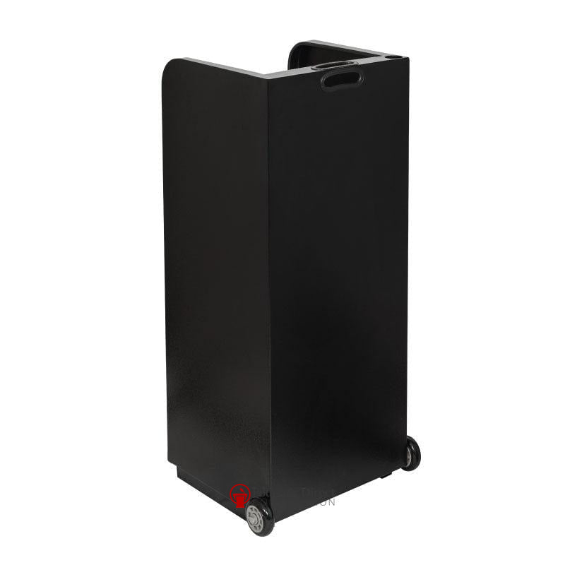 Valet Podium With 100 Key Slot Cabinet-Front and Side View-Valet Podiums, Security, and Host Stations-Podiums Direct