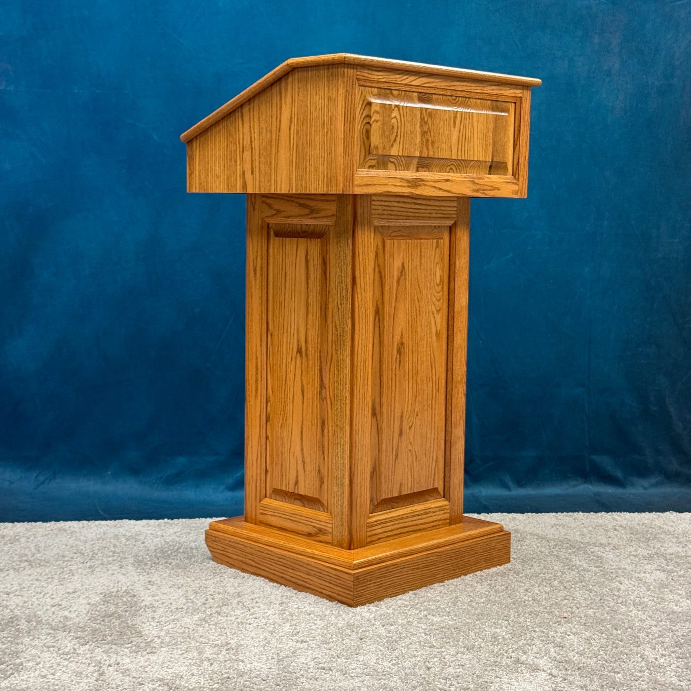 Church pulpit installation