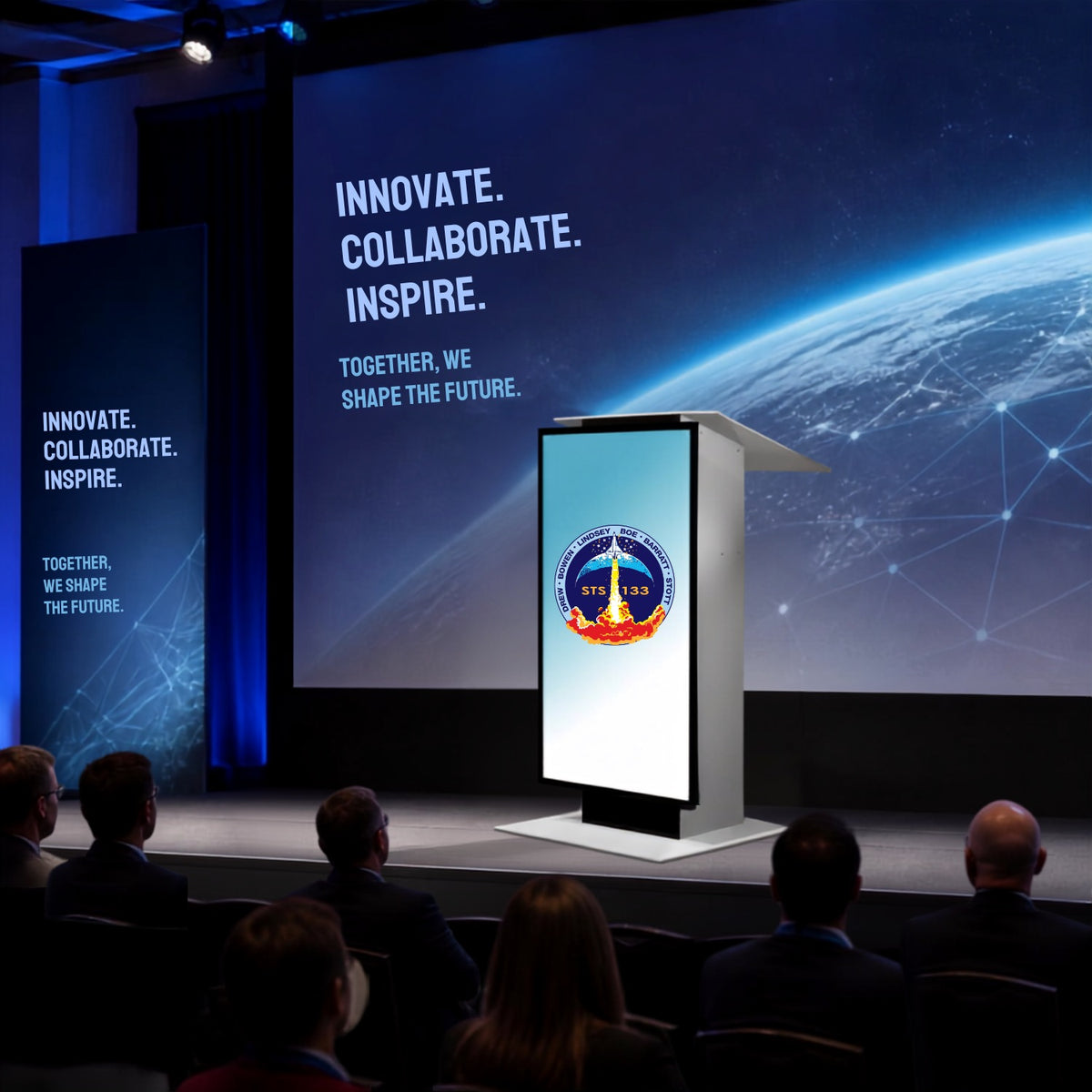 LCD Digital Display Lecterns