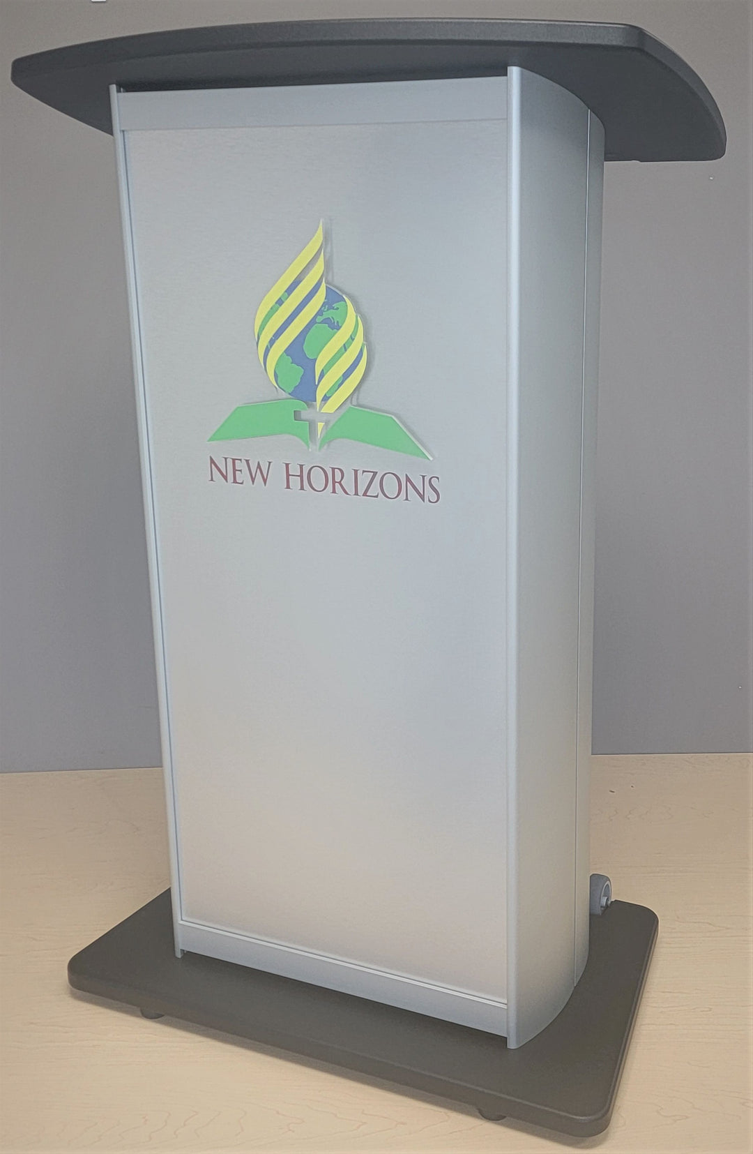 Contemporary Lectern and Podium H2W Custom Aluminum Lectern - Free Shipping!
